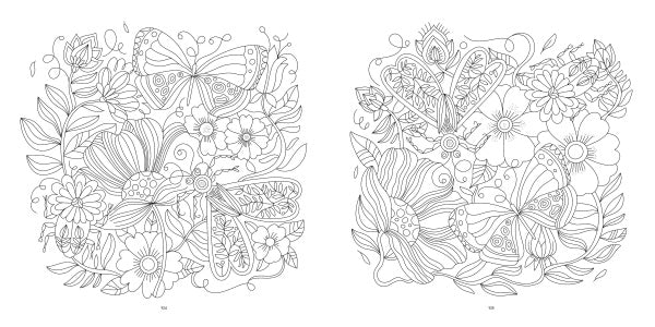 Happy Place Coloring Book by Schiffer Publishing