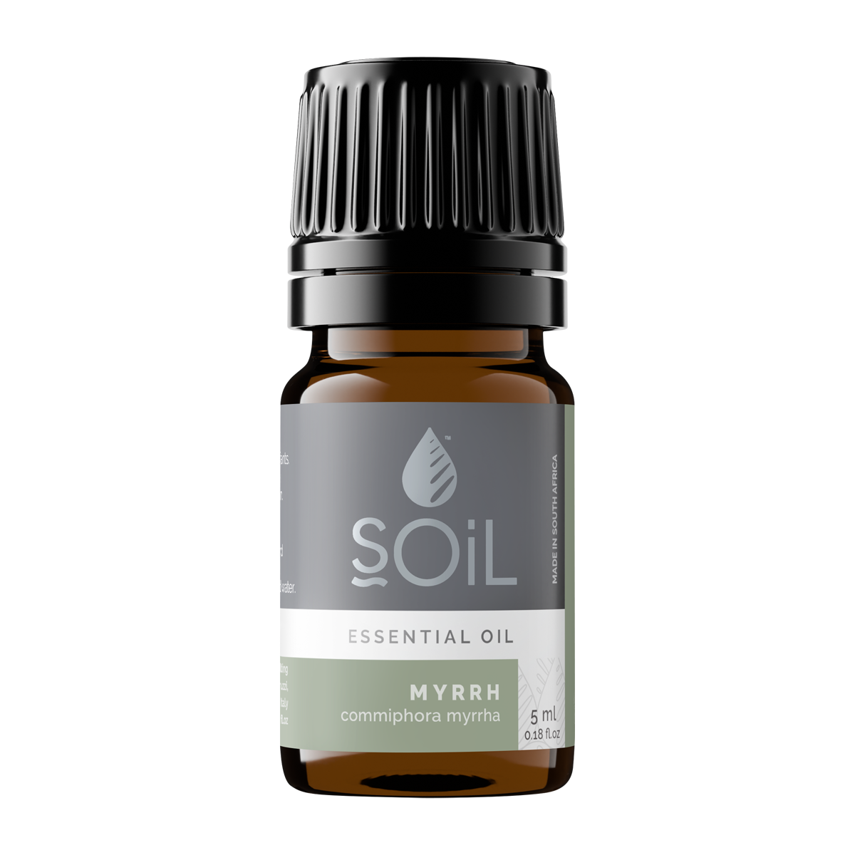 Myrrh Oil Conventional (Commiphora Myrrha) 5ml by SOiL Organic Aromatherapy and Skincare