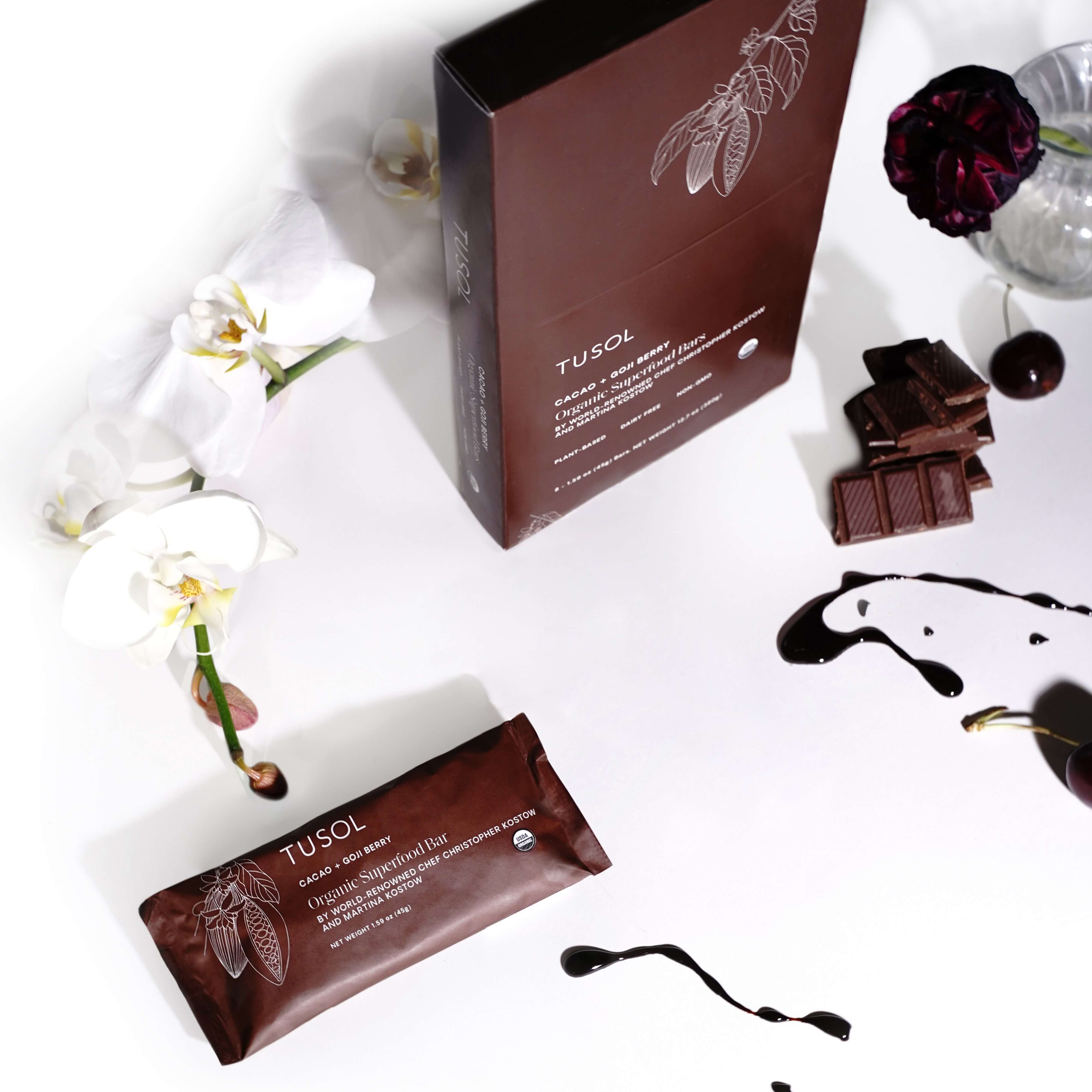 Cacao + Goji Berry Protein Bar (8 Pk)