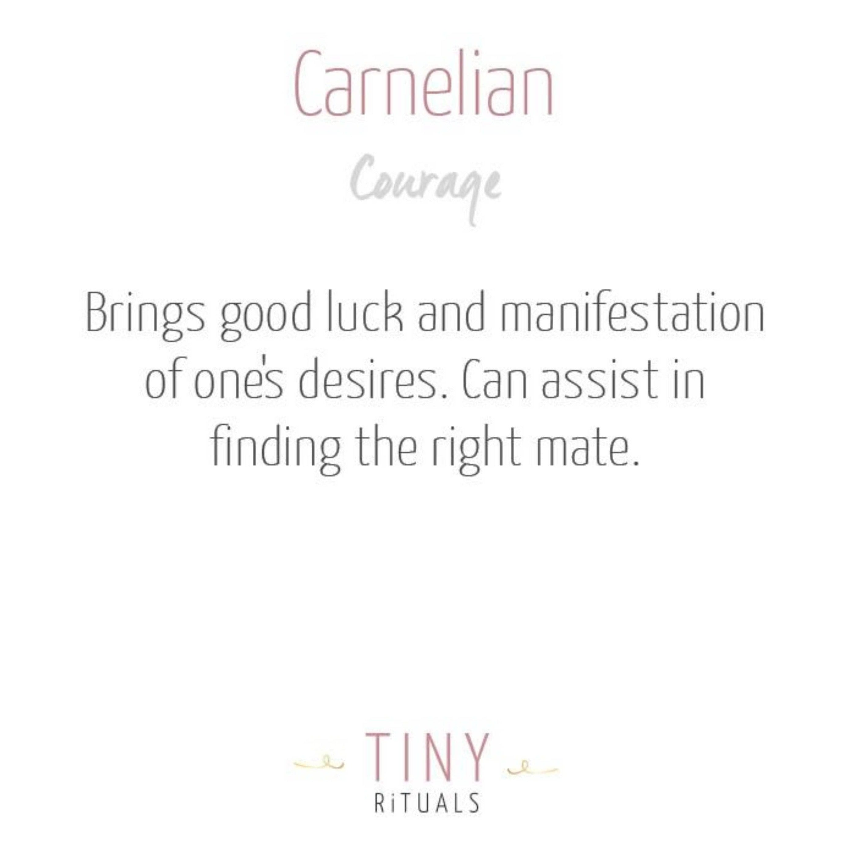 Carnelian Sphere with Tripod - AAA Premium Quality