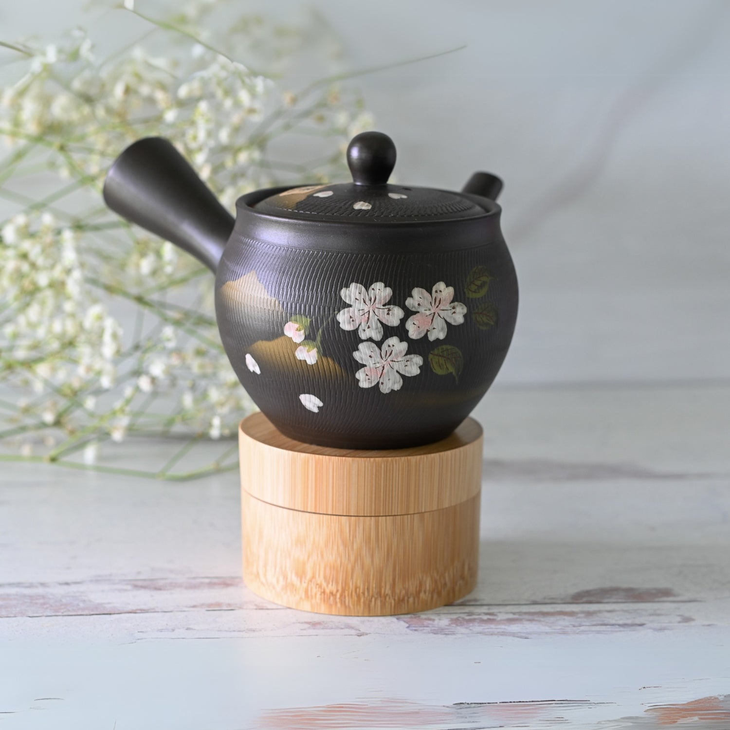 Handcrafted Japanese Kyusu Teapot with Filters (350 ml) by Aprika Life