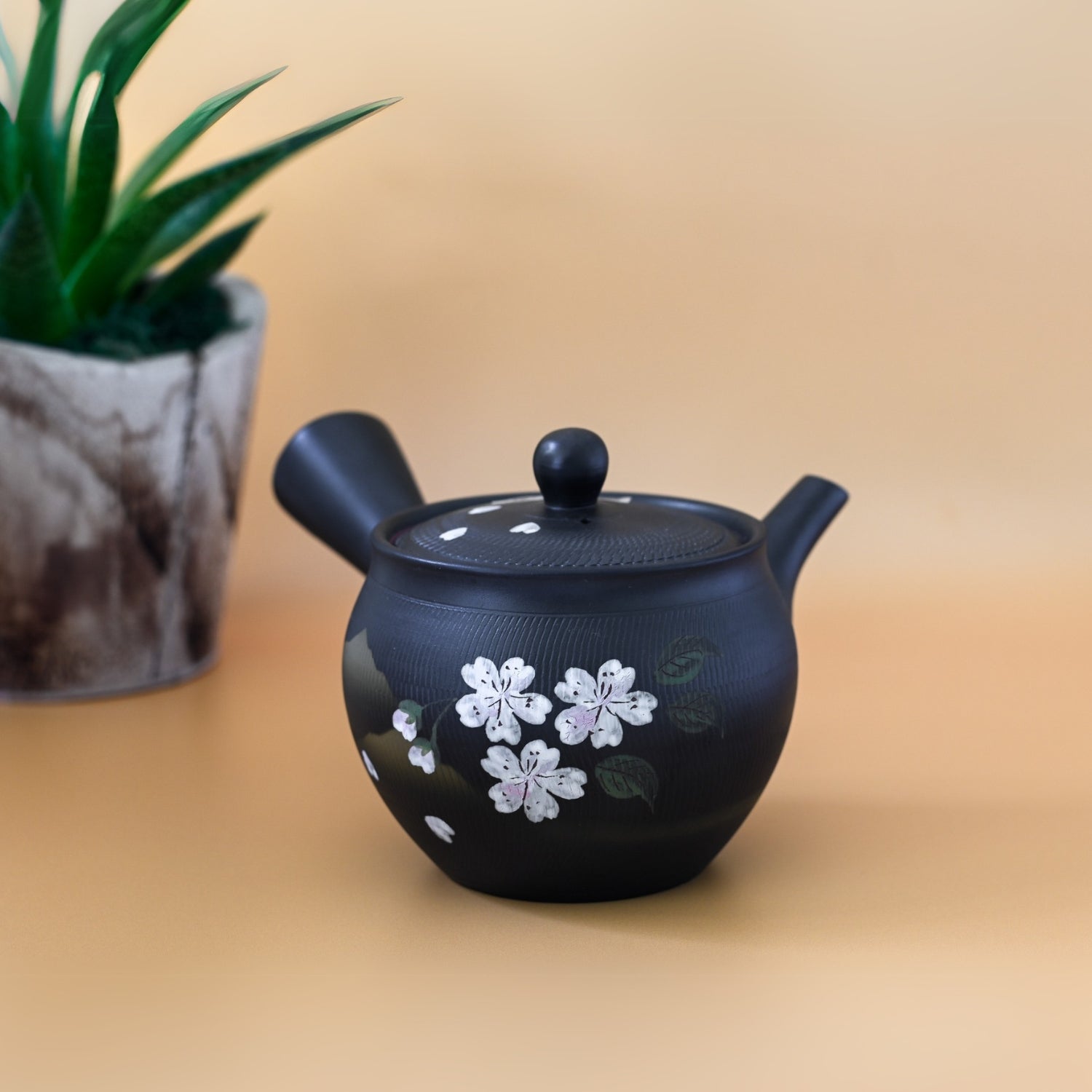 Handcrafted Japanese Kyusu Teapot with Filters (350 ml) by Aprika Life