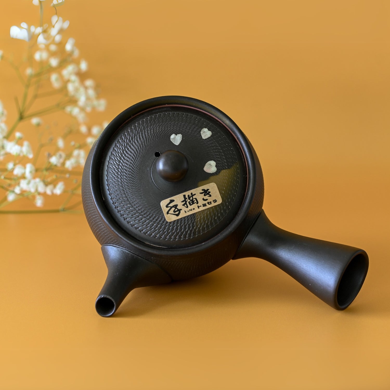 Handcrafted Japanese Kyusu Teapot with Filters (350 ml) by Aprika Life