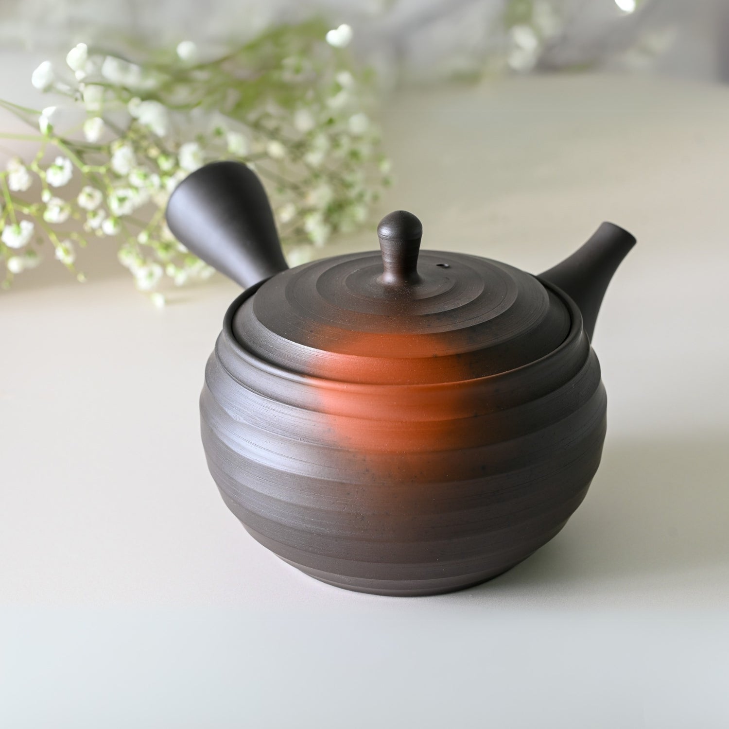 Japanese Kyusu Set - Teapot with Filters (270ml) and Two Cups by Aprika Life