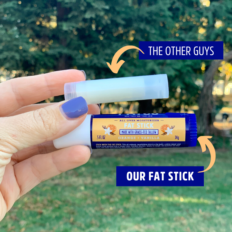 Fat Stick, Orange + Vanilla, 0.5 Oz