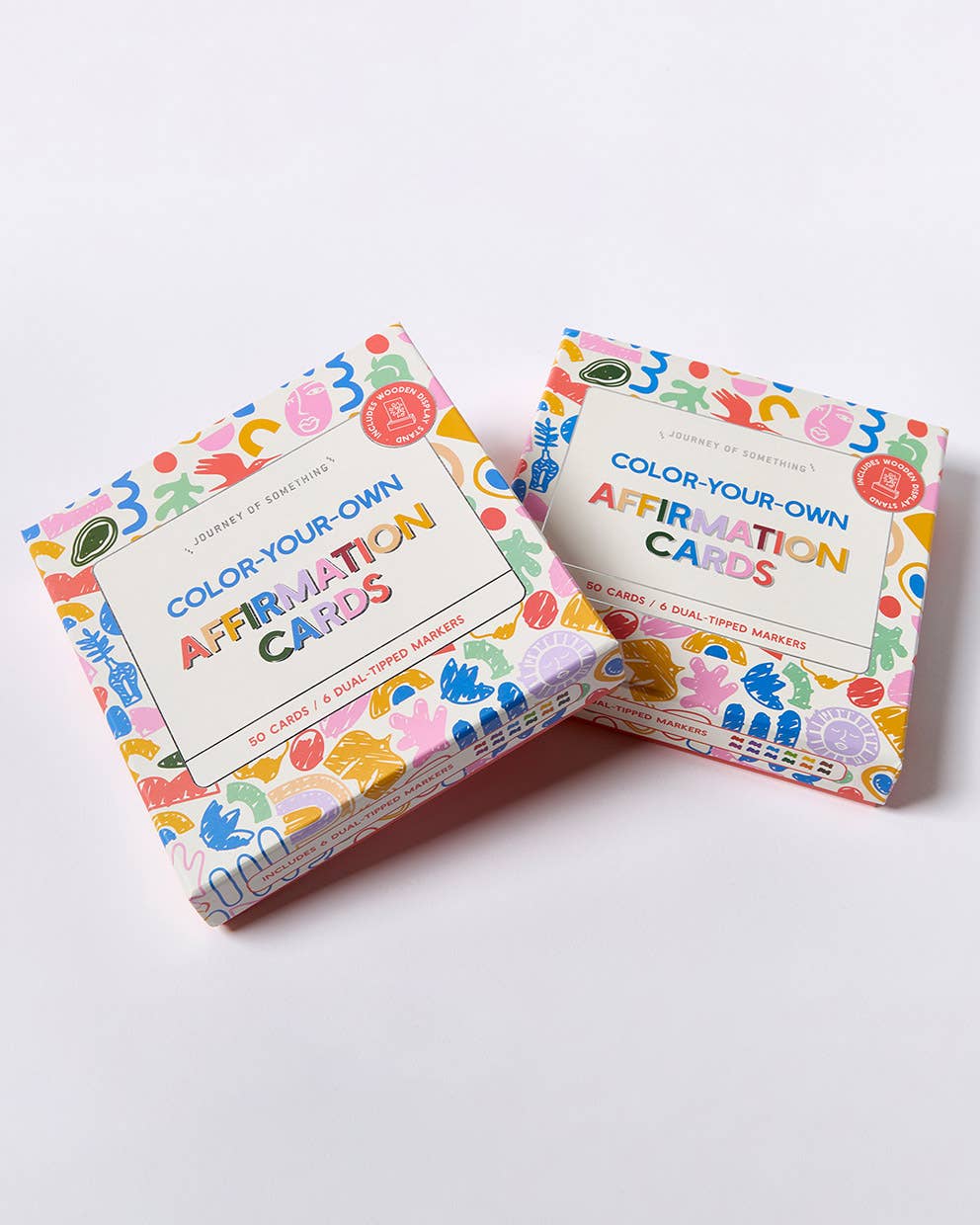 Color Your Own Affirmation Card Deck!