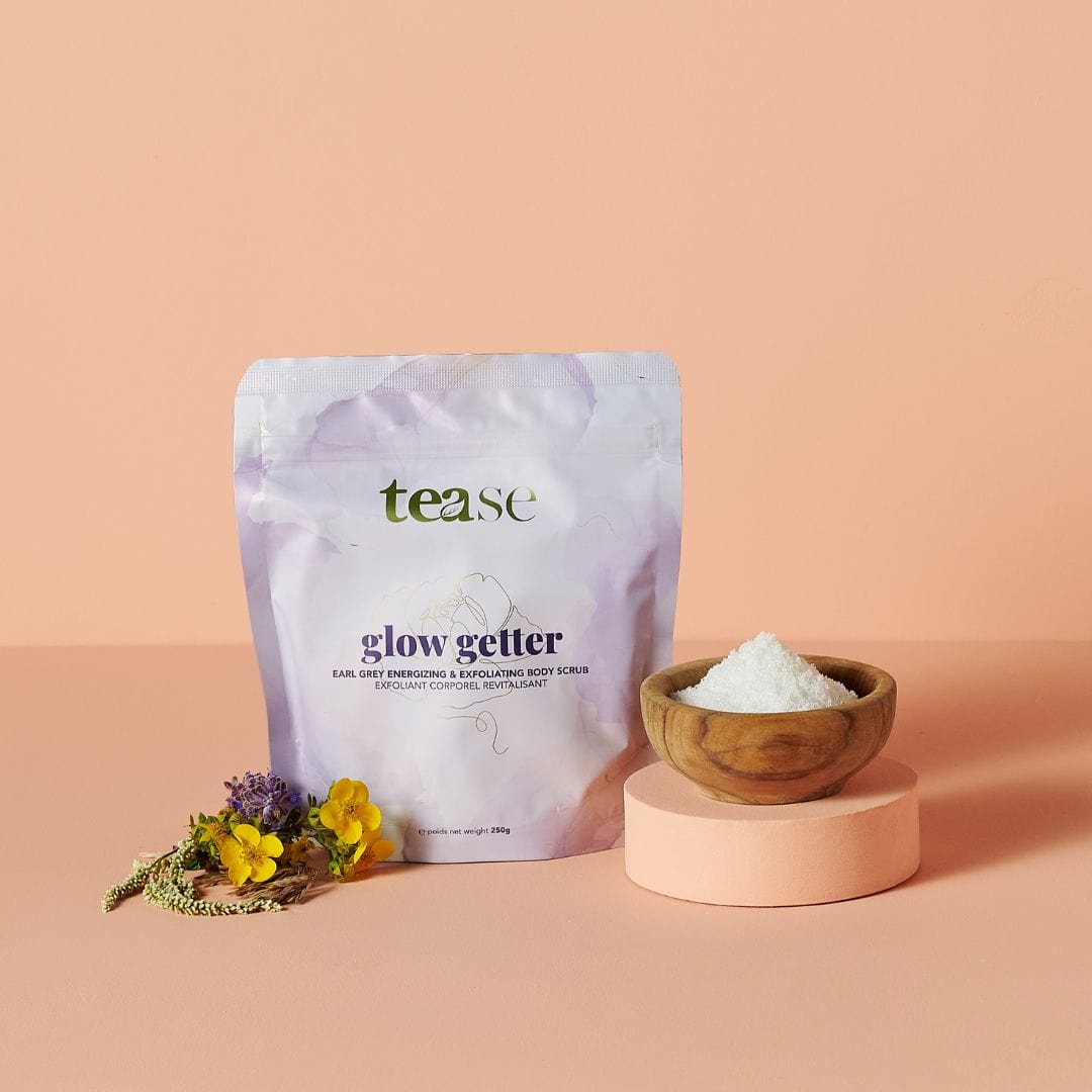 Glow Getter Earl Grey Body Scrub by Tease Wellness