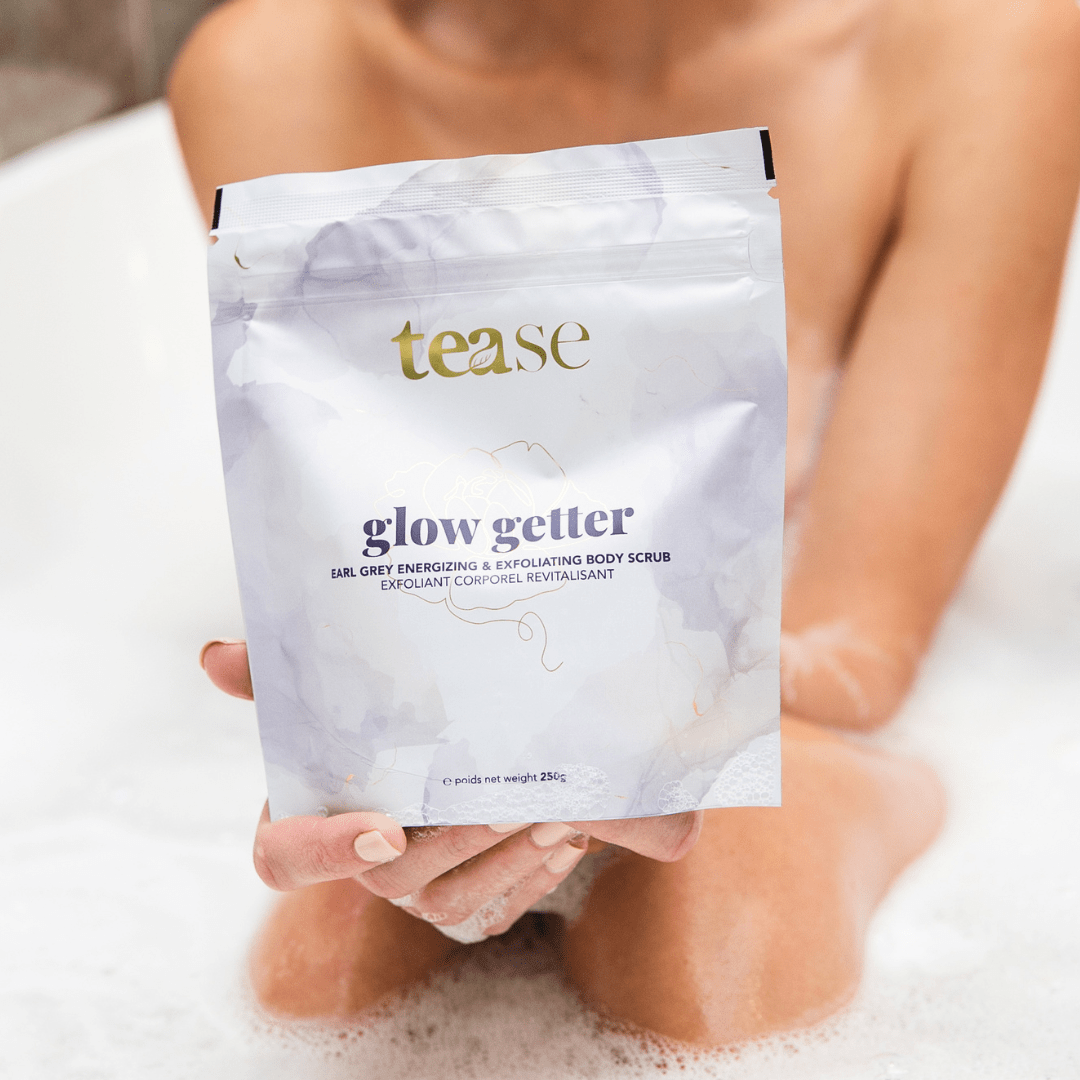 Glow Getter Earl Grey Body Scrub by Tease Wellness