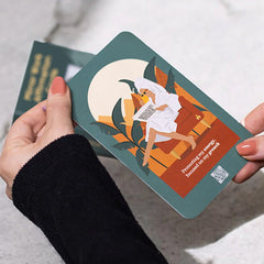 I’ve started using these cards with my yoga students before <br> class, and they love it! It’s such a beautiful way to set intentions <br> and create a calming atmosphere. The affirmations resonate <br> with everyone, and the themes feel so universal. I