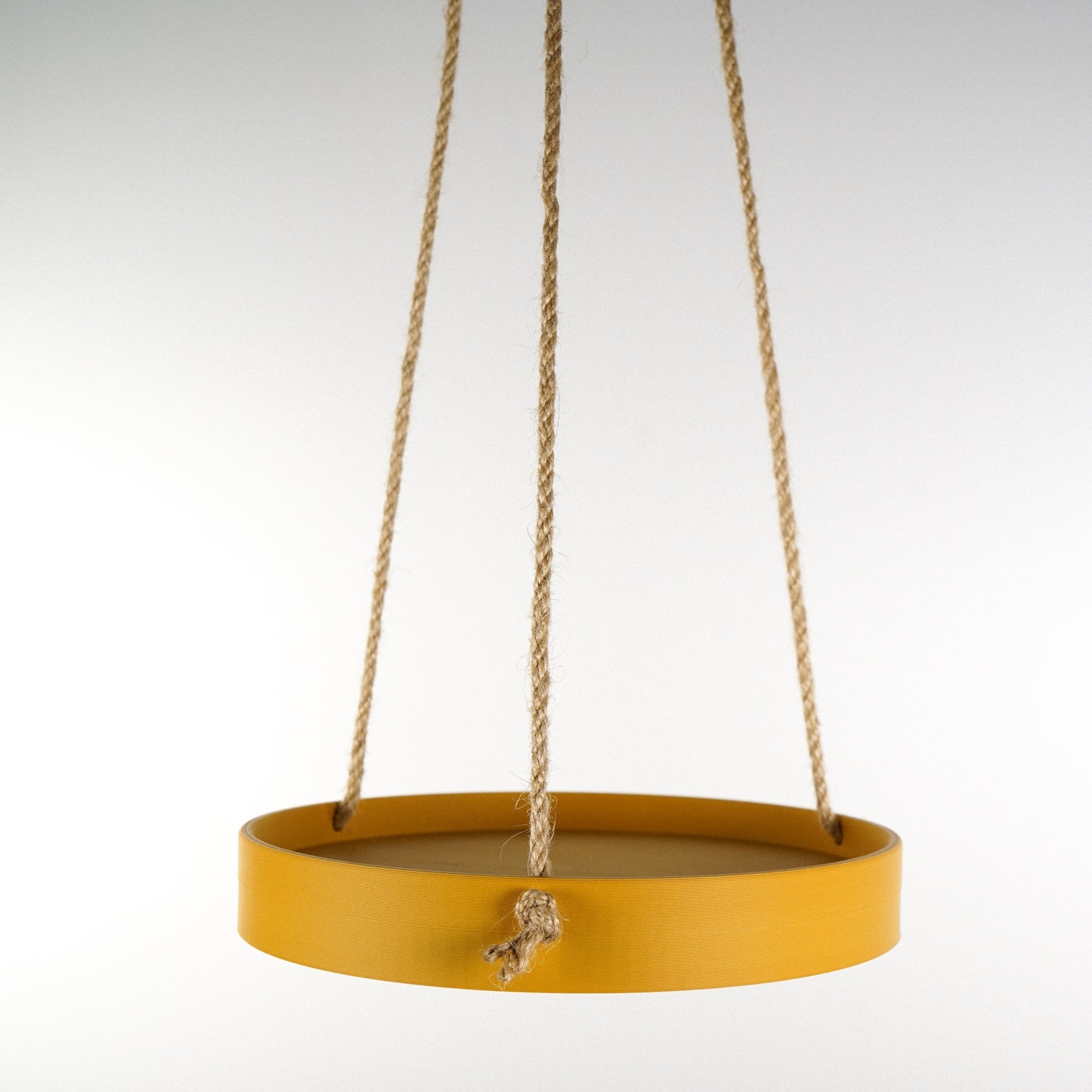 The Minimalist Hanging Plant Tray by Rosebud HomeGoods