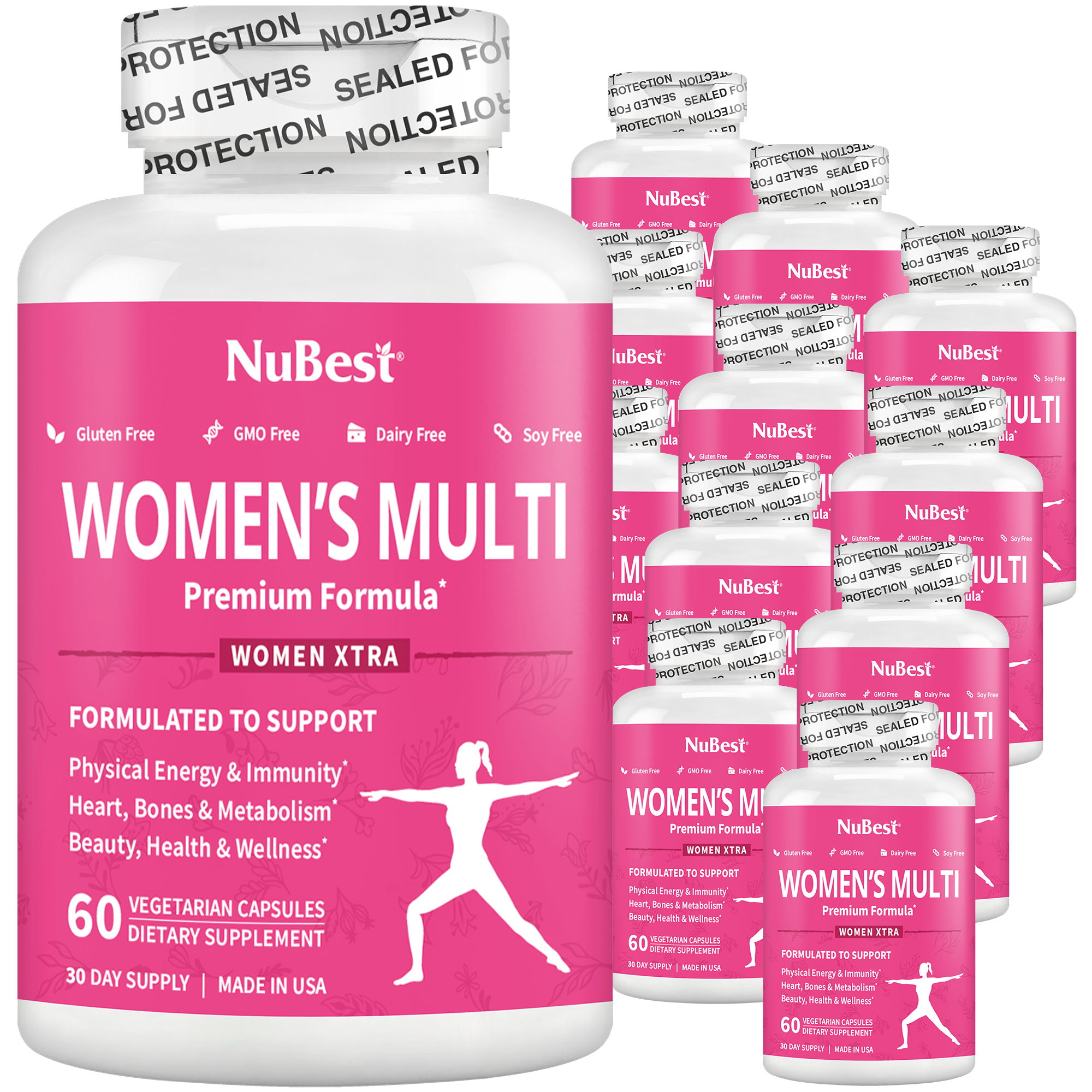 Women's Multi, Women Xtra, Immunity, Energy & Beauty Formula, 60 Vegan Capsules