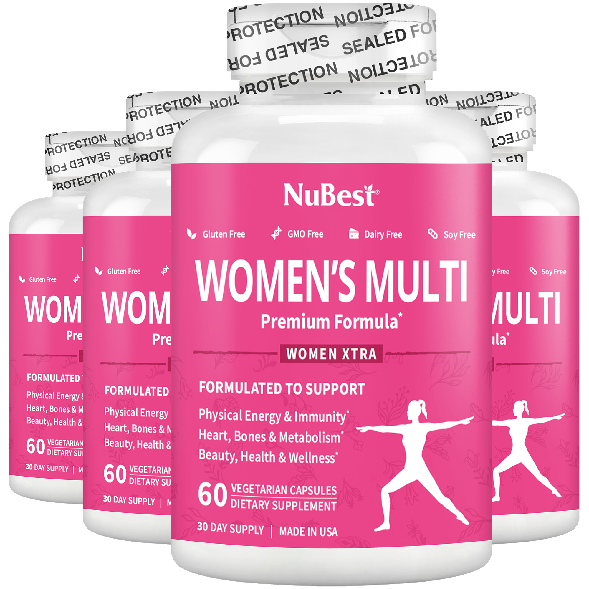 Women's Multi, Women Xtra, Immunity, Energy & Beauty Formula, 60 Vegan Capsules